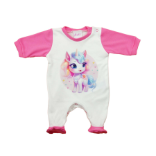  Vékony pamut rugdalózó – Unikornis mintával rugdalózó