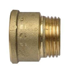 Velekey 1"-20mm sárgaréz csaphosszabbító réz csaphosszabbító hosszabbító, elosztó