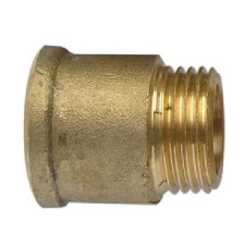 Velekey 1/2"-30mm sárgaréz csaphosszabbító réz hűtés, fűtés szerelvény
