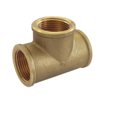 Velekey 3/4" sárgaréz T-idom hűtés, fűtés szerelvény