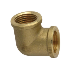 Velekey 5/4" sárgaréz B-B könyök hűtés, fűtés szerelvény