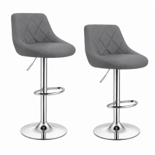 Velora Bar Line SOLARA Midnight Gray – prémium bárszék szett, sötétszürke bútor
