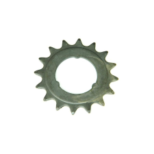 Velosteel 3 körmös single speed hátsó lánckerék kontrás agyakhoz, 16T, acél, szürke kerékpár hajtómű
