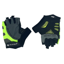 Velotech ujjatlan kerékpáros kesztyű, zöld-szürke, L/XL-es méret kerékpáros kesztyű