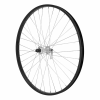 VELOX 26" első MTB kerék, M 110, fekete, alumínium ezüst agy, gyorskioldós VELOX Bicikli alkatrészek Kerékpár alkatrészek Kerékpár kerekek