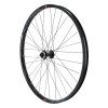 VELOX 27.5" Plus MTB első kerék, fekete, Centerlock MT400 agy, átütőtengelyes (15-100), tubeless/tömlős kompatibilis, 35 mm-es peremsélesség, 27.5x2.50-3.00 gumihoz VELOX Bicikli alkatrészek Kerékpár alkatrészek Kerékpár kerekek