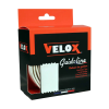 VELOX High Grip 1.5mm fehér kormány szalag VELOX Bicikli alkatrészek Kerékpár alkatrészek Kerékpár kormányszalagok és markolatok