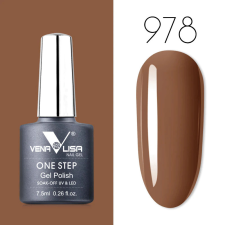 Venalisa One Step gél lakk barna 978 lakk zselé