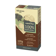 Venita 100% natural gyógynövényes hajfesték 4.0 - barna 100g hajfesték, színező