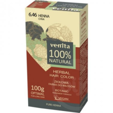  Venita 100% natural gyógynövényes hajfesték 6.46 henna 100 g hajfesték, színező
