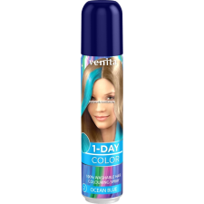 Venita 1 Day Color 1 napos kimosható ammóniamentes hajszínező spray 50ml 2 Ocean Blue hajfesték, színező
