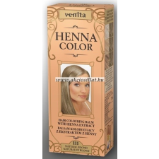 Venita Henna Color gyógynövényes krémhajfesték 75ml 111 Natural Blond hajfesték, színező