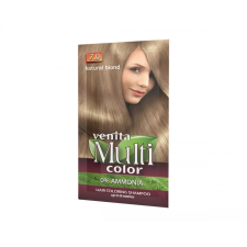 Venita Multicolor ammóniamentes hajszínező sampon 7.0 természetes szőke 40g hajfesték, színező