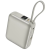 Vention 10000mAh Mini Power Bank (USB-C + USB-C) with Built-in USB-C Cable 35W Beige