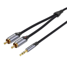 Vention 2xRCA (Cinch) - 3.5mm jack kábel 10m (BCNBL) (BCNBL) kábel és adapter