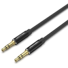 Vention 3.5 mm Male to Male Audio Cable 0.5 m Black Aluminum Alloy Type (BAXBD)