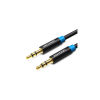 Vention 3.5mm jack/M ->  3.5mm jack/M,  (audio,szövet), 3m, kábel
