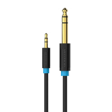 Vention 3,5mm TRS - 6,35mm audiokábel 5m fekete (BABBJ) kábel és adapter