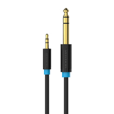 Vention 3.5mm TRS Male to 6.35mm Male Audio Cable 2m Vention BABBH (black) kábel és adapter