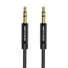 Vention audiokábel 3.5mm 1,5m metál fekete (BAGBG) kábel és adapter