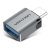 Vention C típusú adapter USB 3.0-hoz, U-lemez olvasó, OTG funkció, 5 Gbps - Szellőző (CDQH0) - Szürke