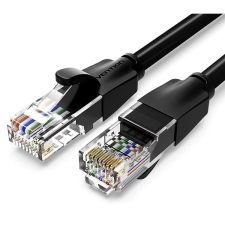 Vention Cat.6 UTP Patch Cable, 3m, fekete kábel és adapter
