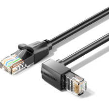 Vention Cat.6 UTP Upward Right Angle Ethernet Patch Cable 3M Black (IBVBI) kábel és adapter