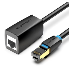 Vention Cat.8 SFTP Extension Patch Cable, 5m, fekete kábel és adapter