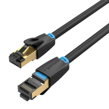 Vention Cat.8 SFTP hálózati kábel 1m fekete (IKABF) (IKABF) kábel és adapter