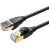 Vention Cat.8 SFTP Patch Cable Slim, 5m, fekete (IKIBJ)