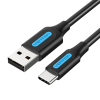 Vention Charging Cable USB 2.0 to USB-C Vention COKBF 1m (black)