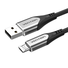 Vention COAHF USB-A 2.0 apa - Micro USB-B apa Adat és töltőkábel - Szürke (1m) kábel és adapter