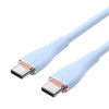 Vention CTMSG USB-C apa - USB-C apa 2.0 Adat és töltőkábel - Kék (1.5m) (CTMSG)