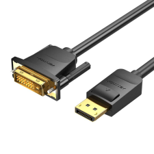 Vention Display Port - DVI átalakító kábel 1,5m fekete (HAFBG) (HAFBG) kábel és adapter