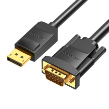 Vention DisplayPort to VGA Cable 3m Vention HBLBI (Black) kábel és adapter