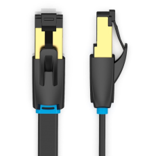 Vention Flat Cat.8 Patch Cable, 3m, fekete (IKCBI) kábel és adapter