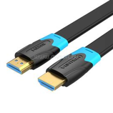 Vention HDMI 2.0 lapos 2m kábel (fekete) (AAKBH) kábel és adapter