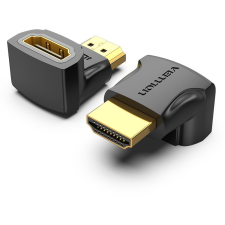 Vention HDMI 90 Degree Male to Female Adapter Black 2 Pack (AIOB0-2) kábel és adapter