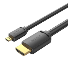 Vention HDMI-A - HDMI-D átalakító kábel 4K HD 1m fekete (AGIBF) (AGIBF) kábel és adapter