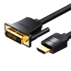 Vention HDMI-DVI kábel 5m Vention ABFBJ (Fekete)