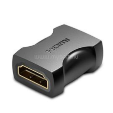 Vention HDMI/F -&gt; HDMI/F 4K,toldó adapter (fekete) (AIRB0) kábel és adapter
