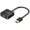 Vention HDMI to VGA Converter 0.15m Black