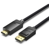 Vention HFKBJ DisplayPort 1.2 - HDMI 1.4 Kábel 5m - Fekete