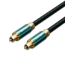 Vention KÁBEL Toslink optikai, 2m, (audio,réz, szövet, zöld) Vention kábel és adapter