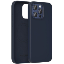 Vention Liquid iPhone 14 szilikon MagSafe tok - Midnight Blue (KUEL0-10) tok és táska