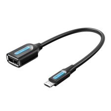 Vention MicroUSB apa - USB-A anya OTG adapter 0.15m (CCUBB) (CCUBB) kábel és adapter