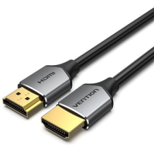Vention Ultra Thin HDMI Male to Male HD Cable 2M Gray Aluminum Alloy Type kábel és adapter