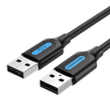 Vention USB 2.0 A kábel 0,5m fekete (COJBD) (COJBD)