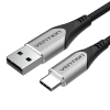 Vention USB 2.0 A - USB-C kábel 3A 2m szürke (CODHH) (CODHH)