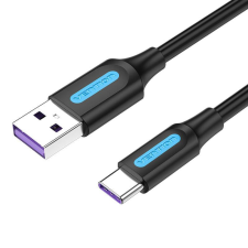 Vention USB 3.0 A - USB-C kábel 0,5m fekete (COZBD) kábel és adapter